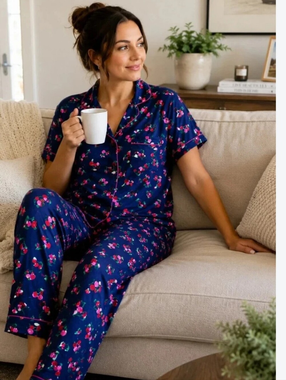 Kate Spade Cherry Pajama Set